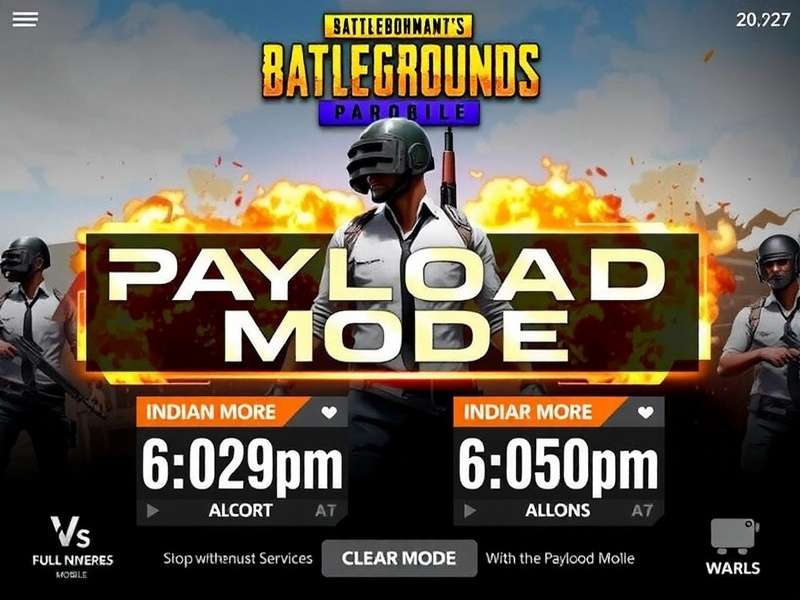 PUBG Mobile Payload Mode Indian Tournament
