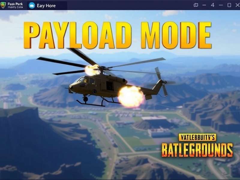 PUBG Mobile Payload Mode Attack Helicopter